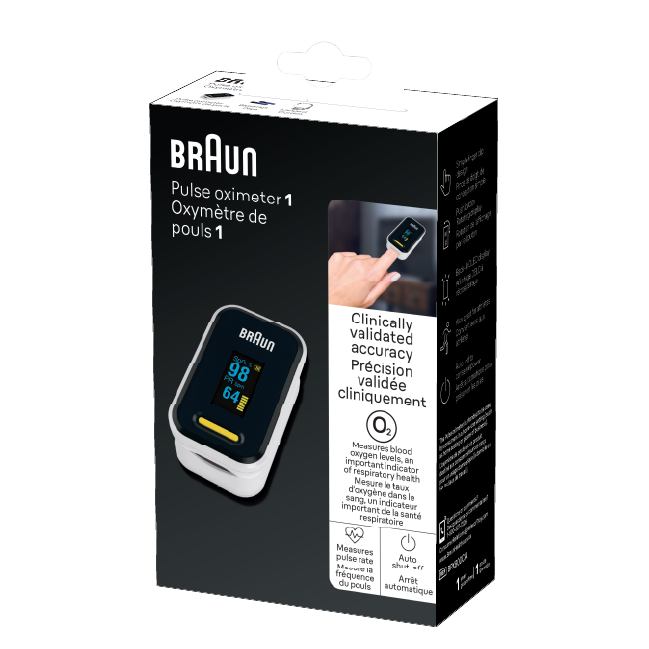 Braun Pulse Oximeter 1 - Health Monitoring/Oximeters - Braun