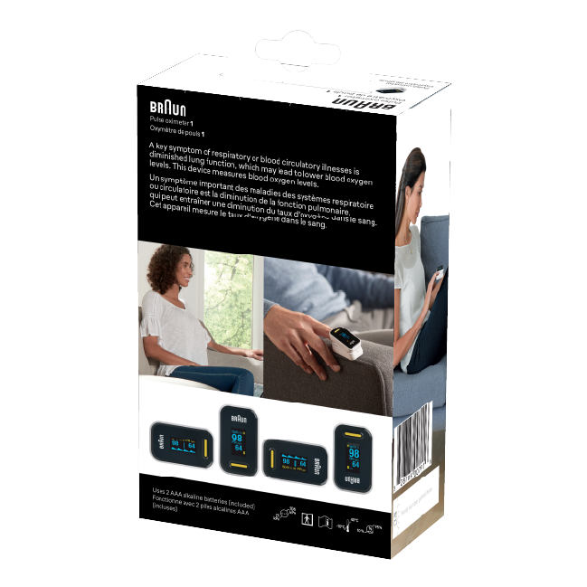Braun Pulse Oximeter 1 - Health Monitoring/Oximeters - Braun