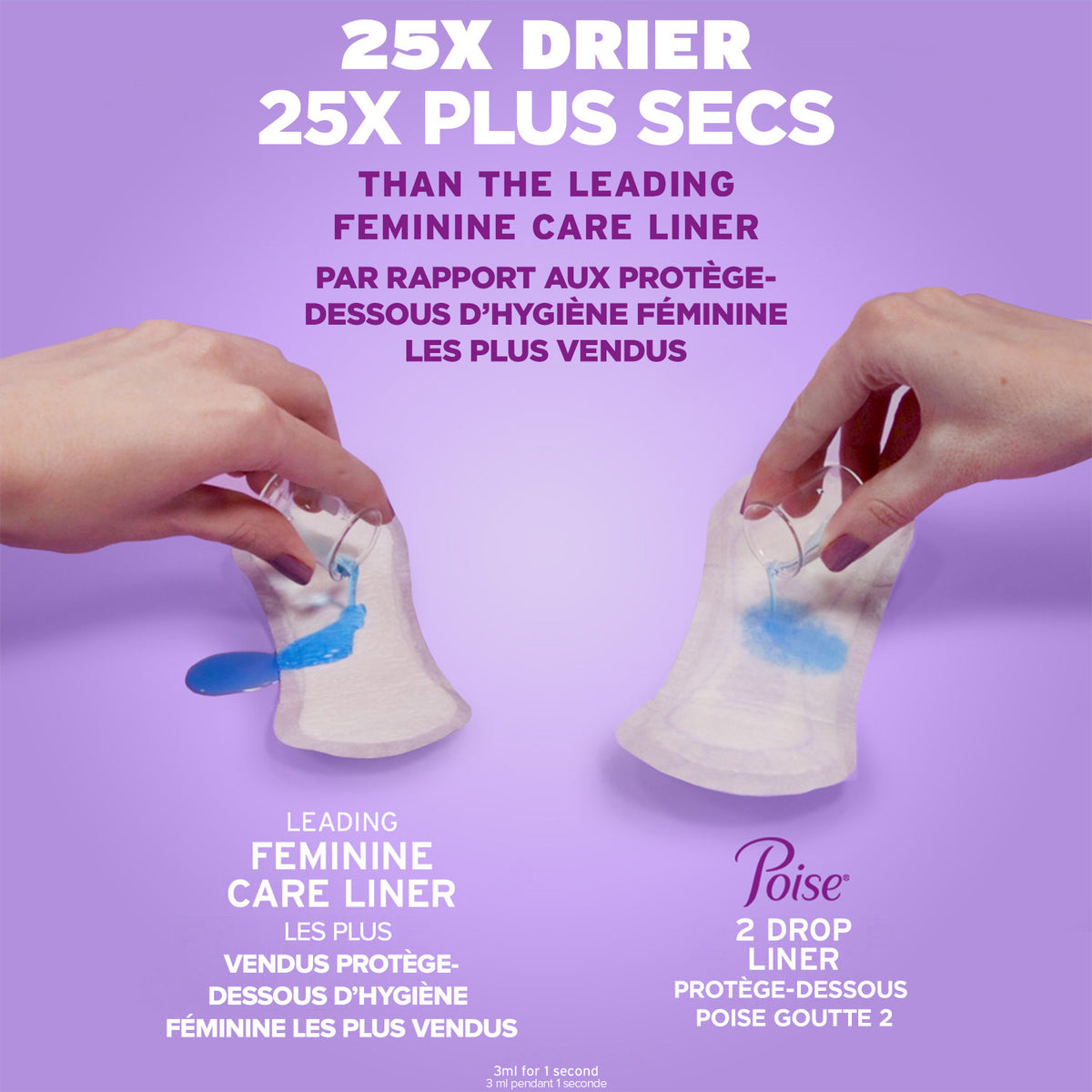Pose Incontinence Pads & Postpartum Incontinence Pads, 5 Drop Maximum Absorbency, Long Length, 39 Count - Incontinence/Single Use - Poise