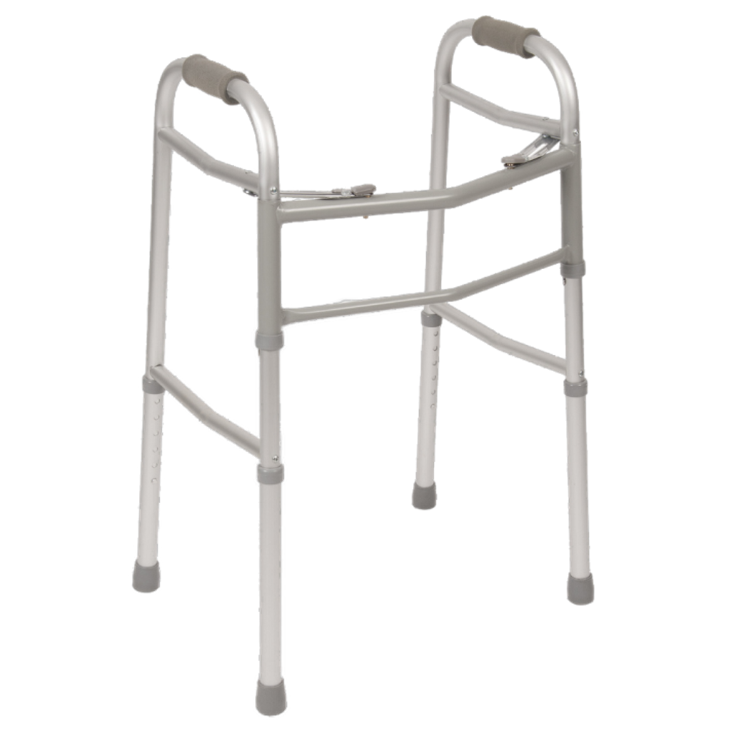 PCP Double Button Folding Walker - Rollators & Walkers/Walkers - PCP