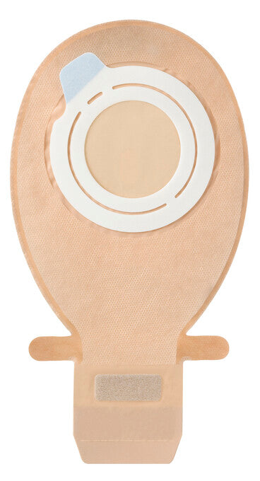 Coloplast Sensura Flex Easiclose Wide - Outlet Drainable Transparent PouchFlange Size 3 1/2In90Mm - Item No. 11690, 20 Count - Ostomy/Pouches - Coloplast
