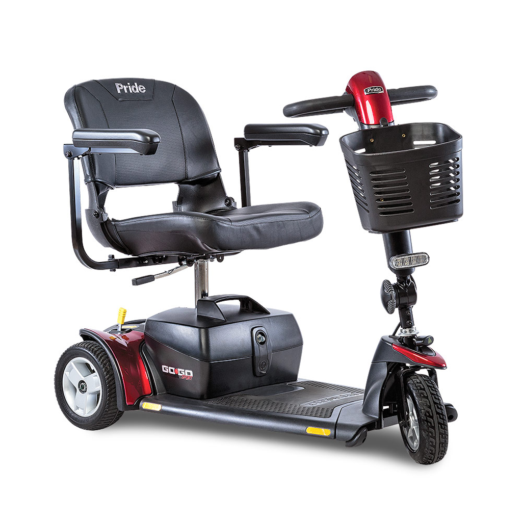 Pride Go - Go Sport 3 - Wheel - Scooters & Power Chairs/3 - Wheel Scooters - Pride