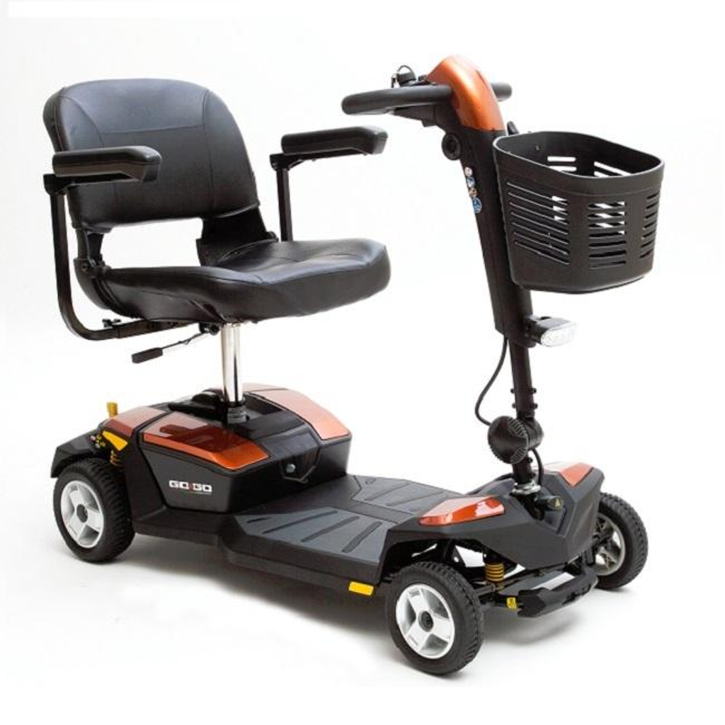 Pride Go - Go 4 - Wheel LX with CTS Suspension - Scooters & Power Chairs/4 - Wheel Scooters - Pride