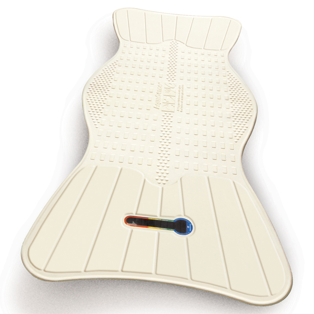 AquaSense Non - Slip Bath Mat with Built - In Temperature Indicator - Home/Bathroom Safety - AquaSense