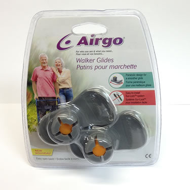 Drive Medical  Airgo Walker Glides - Rollators & Walkers/Rollator & Walker Accessories - Drive Medical