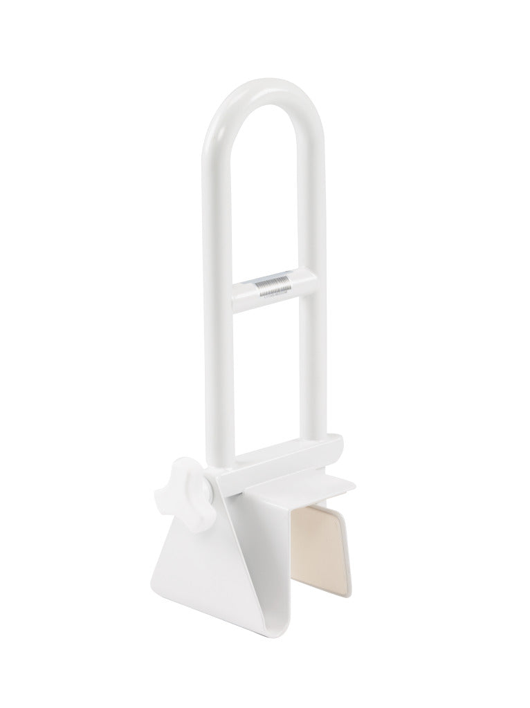 Drive Medical Clamp - On Tub Rail - Non - Adjustable Height - Home/Bathroom Safety - Drive Medical
