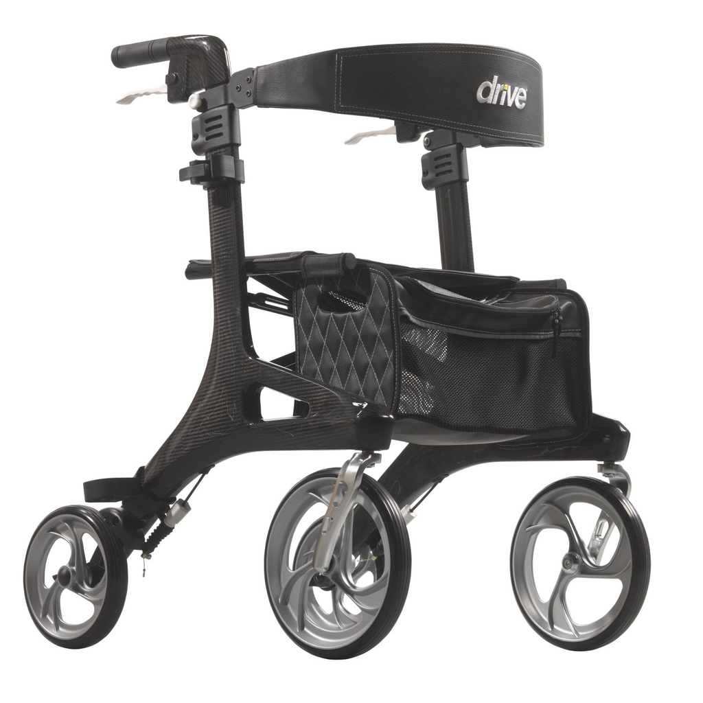 Drive Medical Nitro Elite Carbon Fiber Rollator - Rollators & Walkers/Rollators - Drive Medical
